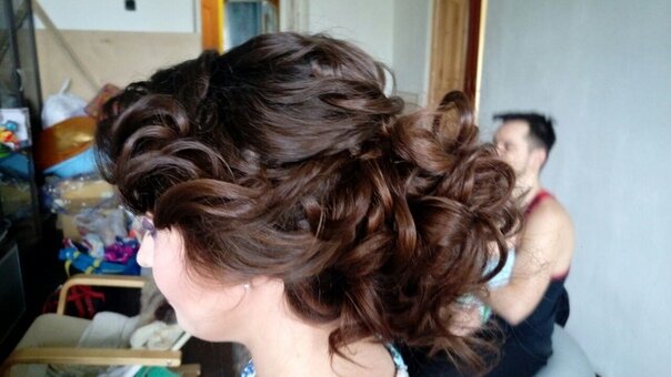 причёска, вечерние прически на дому, прически и макияж, пучок прическа з стрессов для женщин, причёски широтная