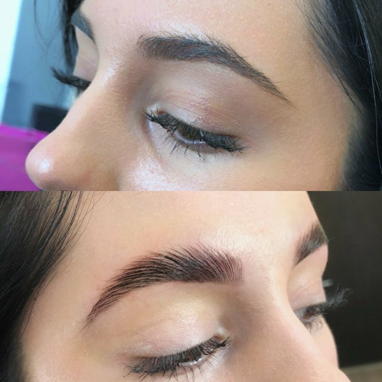 архитектура бровей полуперманентной краской, макияж, моделирование бровей, биотатуаж бровей хна, архитектура бровей пошагово