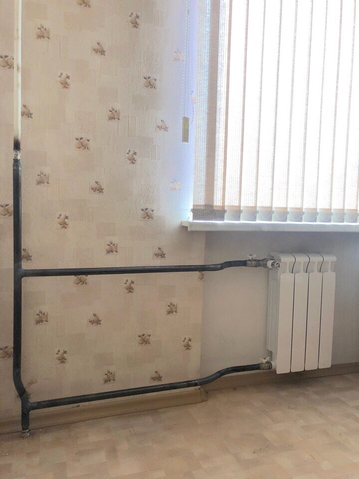 Замена радиатора отопления