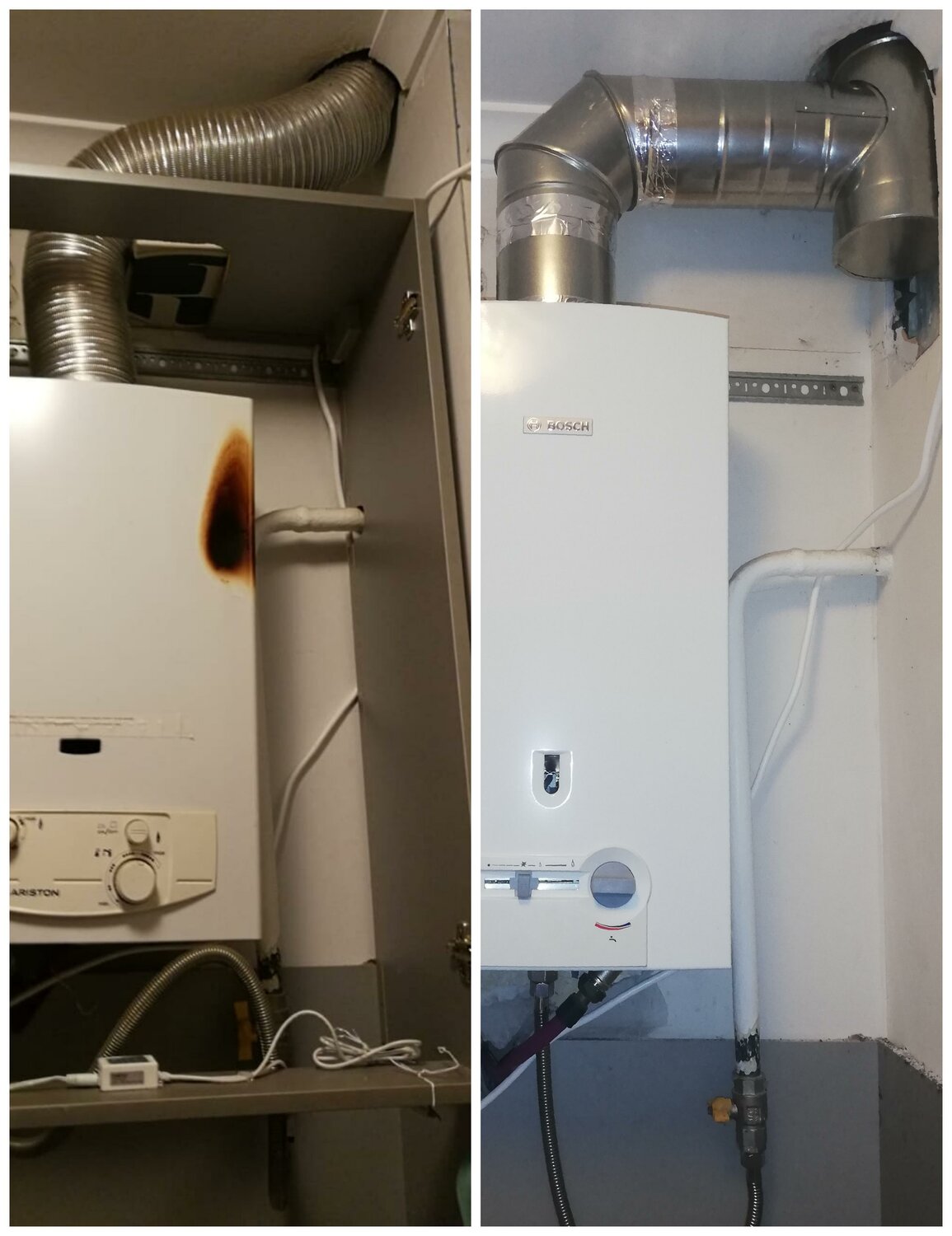 газовая колонка, дымоход для газ колонки bosch wr13, газовый котёл, дымоход для газовой колонки 115 мм, дымоход для газовой колонки ф 80 мм