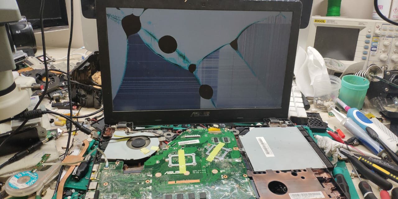 техника, ноутбук, поломка ноутбука, компьютер, ноутбук k501ub asus hfp,jhrf