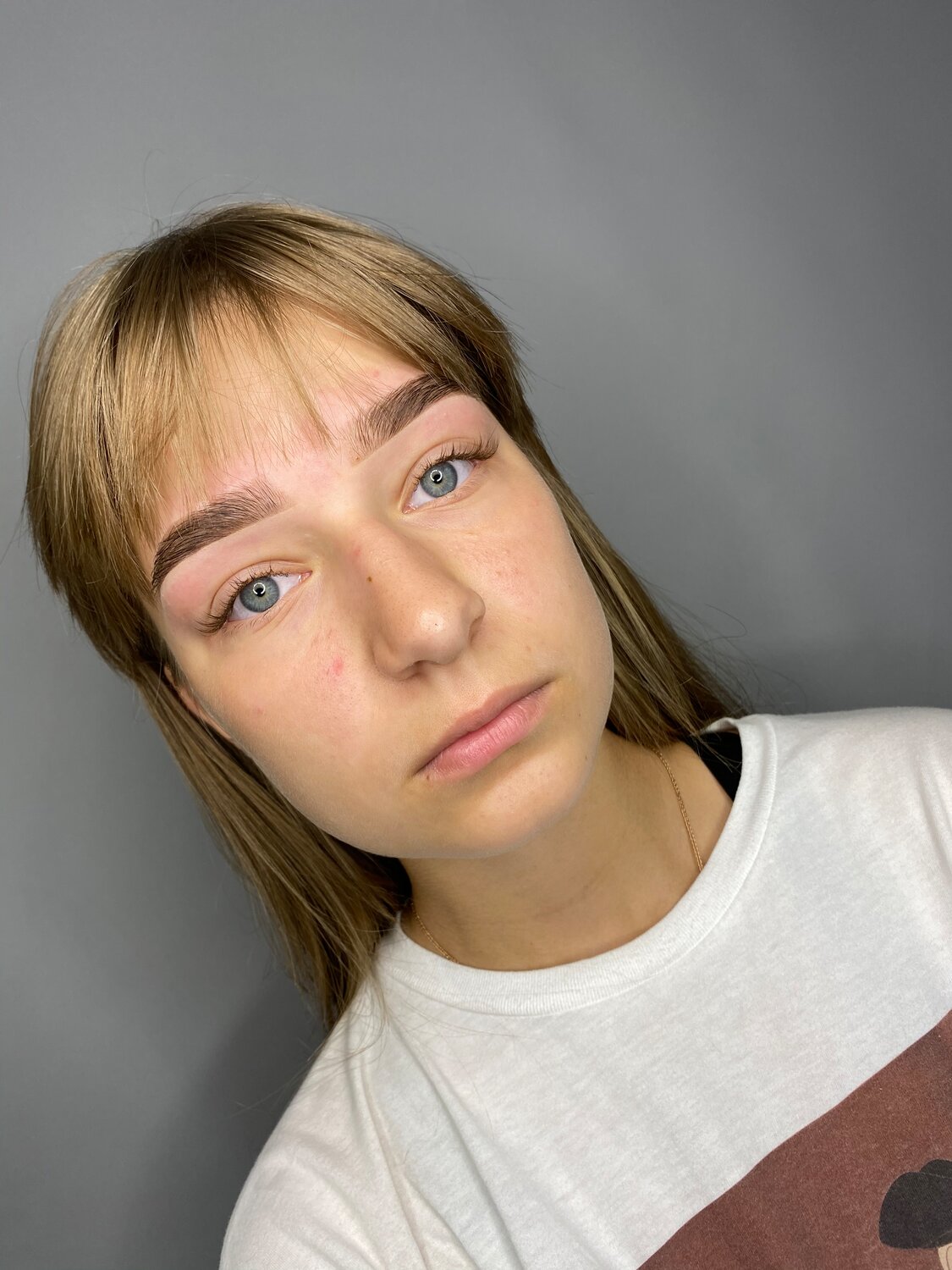 девушка, ольга брейн, бровь, person, красота