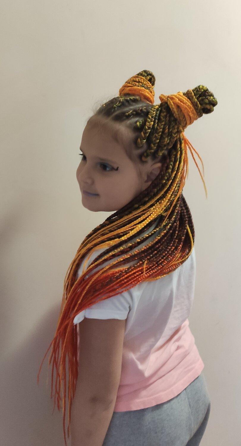 афрозатылок де дреды, девочка, афрозатылок декосы, афрокосы хвост пони, кос