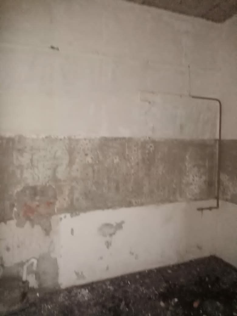 комната, квартира, стен, угловая комната, штукатурка панельных стен