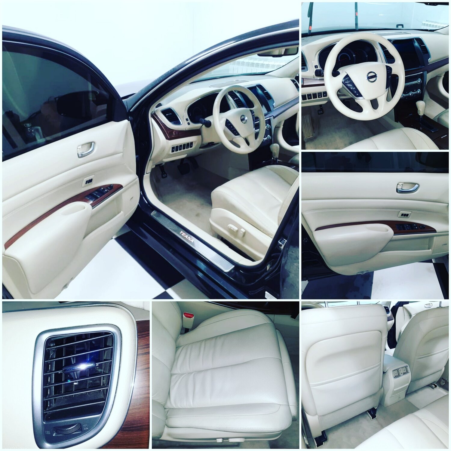 автомобиль, авто, nissan teana, nissan teana j32 салон кремовый, ниссан теана с открытыми дверями