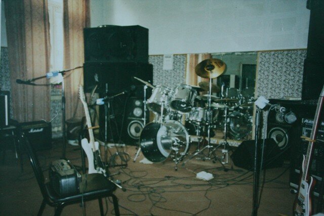 ударная установка, барабаны в студии, джаз барабаны, барабанщик, big drum set