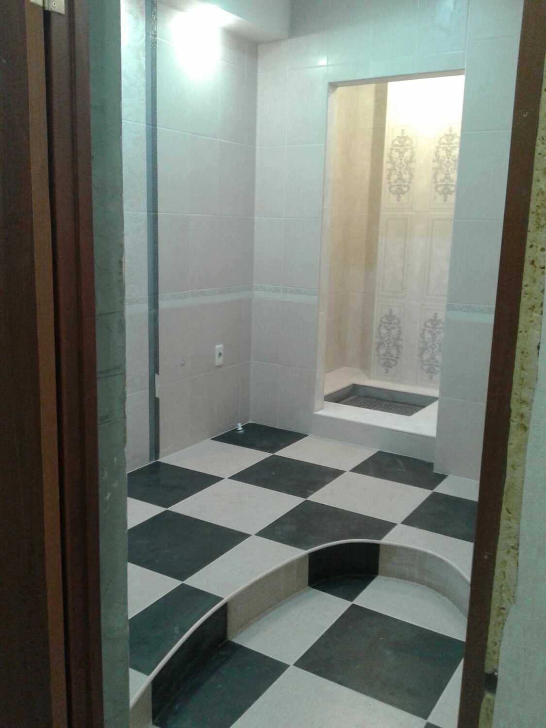 плитка корсо kerama marazzi, интерьер, квартира, комнаты, ванная комната
