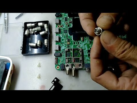гнездо антенны для телевизора samsung, приставка denn dv3 t2, gs b211 плата, gs b210 плата, антенное гнездо телевизора самсунг