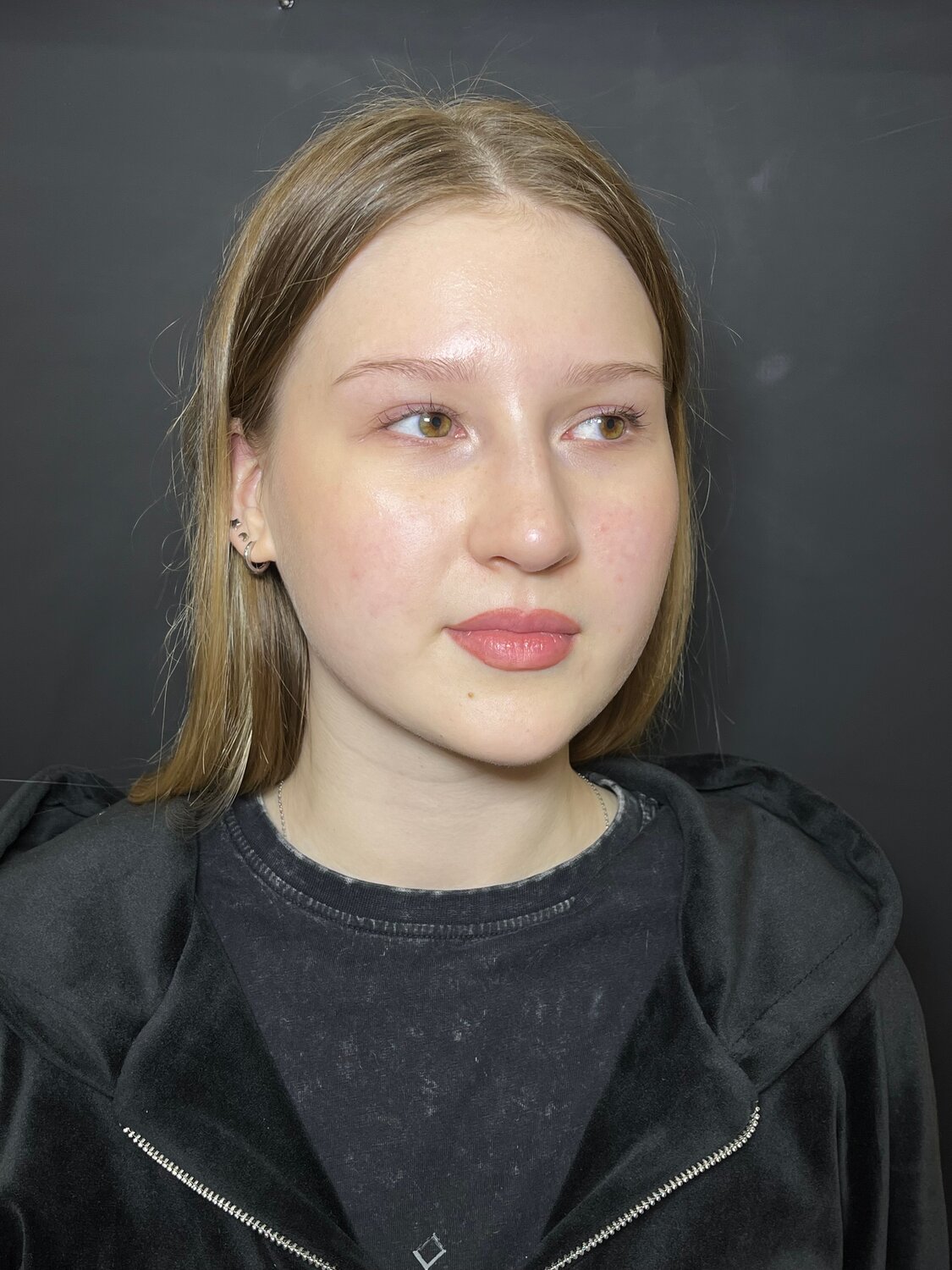 девушка, бровей, анна сорокина, девушки, макияж