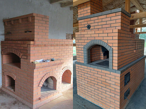 Кладка русской печи