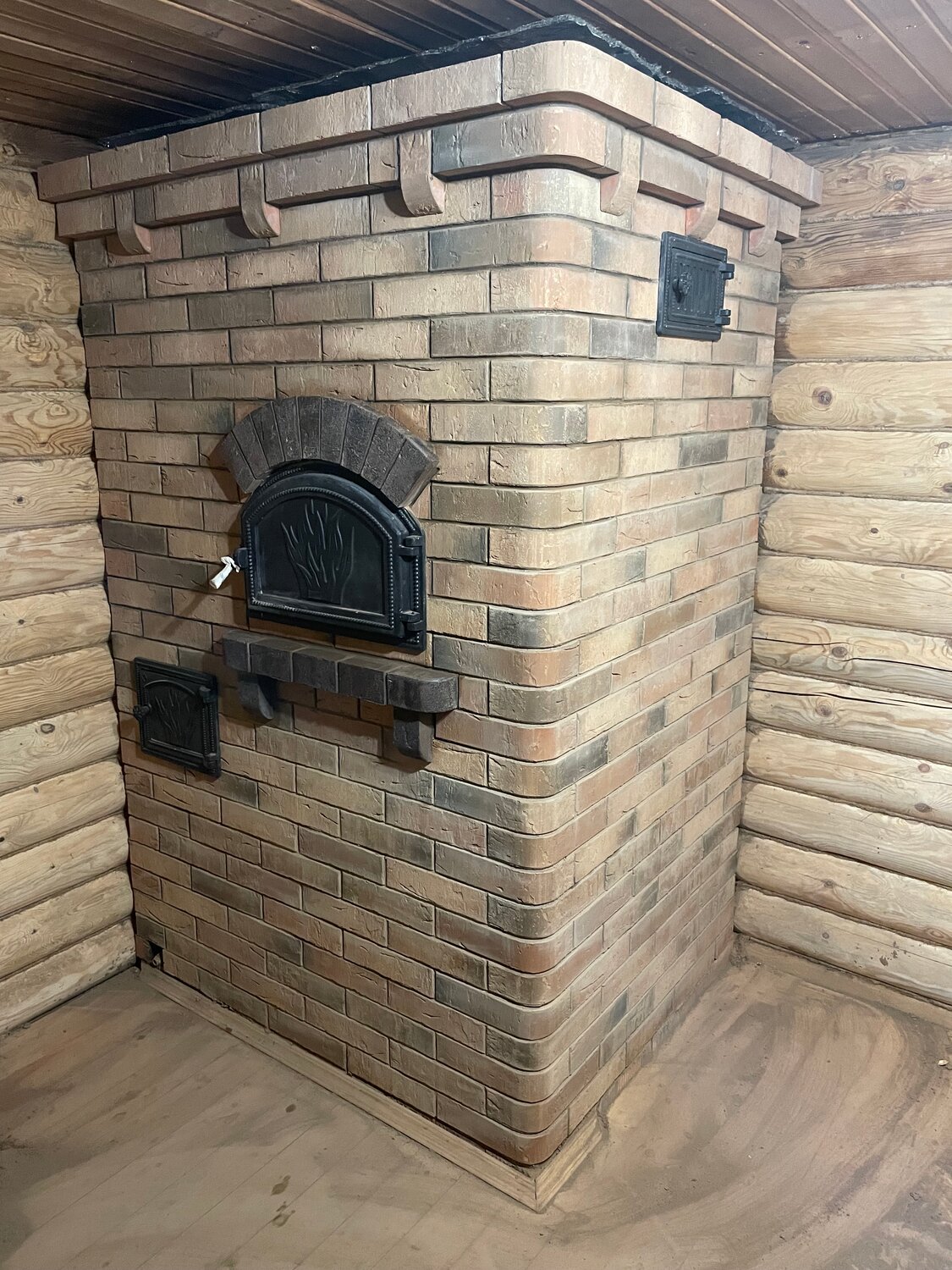 кирпичная печь, банная печь из кирпича, кирпичная печь для бани, кирпичная банная печь 1х1м, кирпичная банная печь