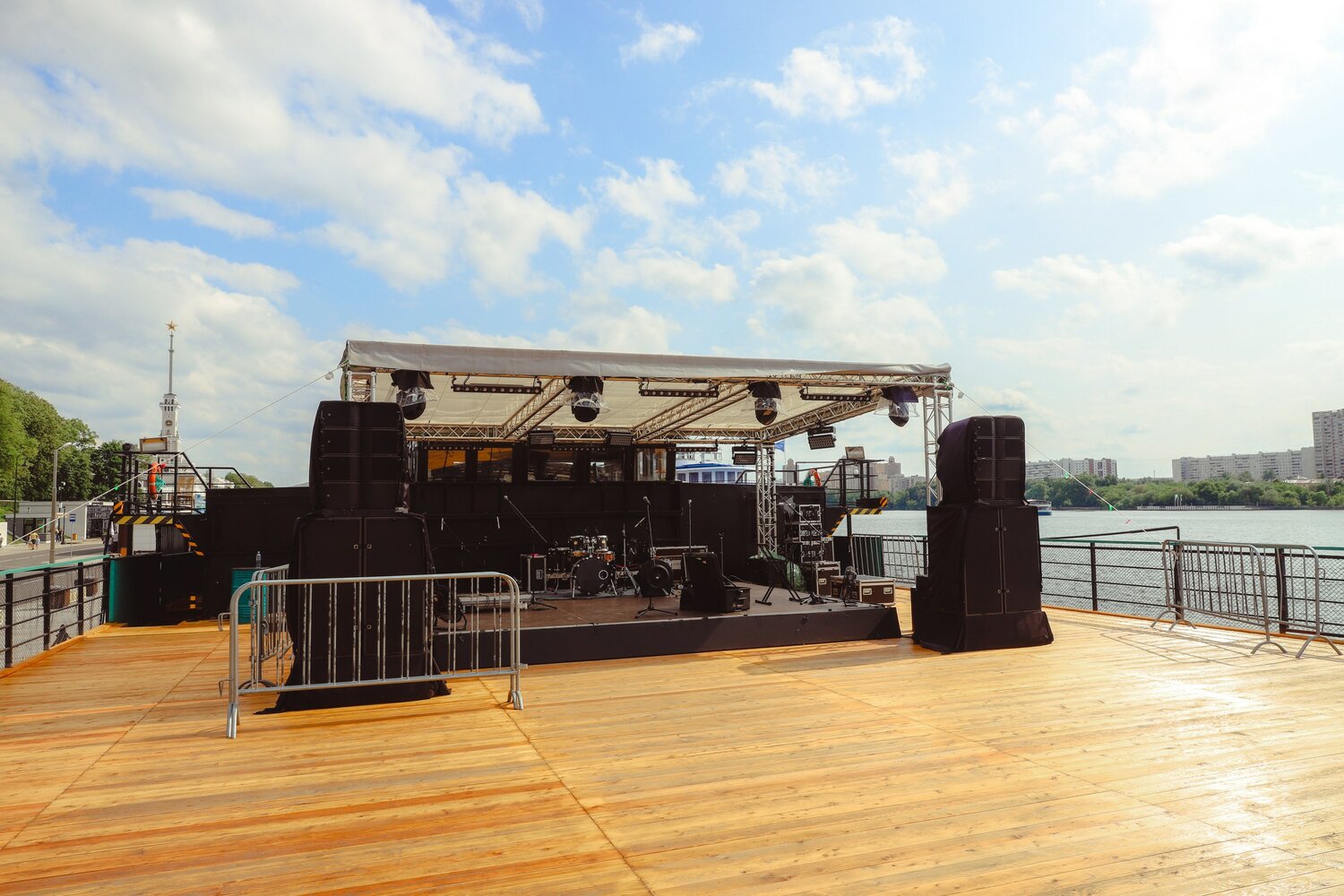 сценический комплекс имлайт, concert stage, сценический комплекс, уличная сцена, сцена для выступлений