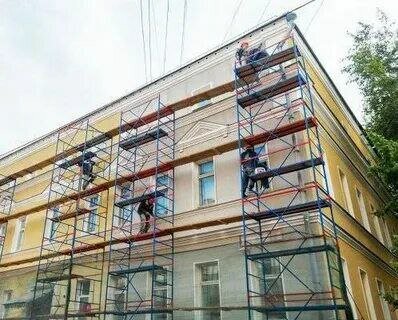 ремонт фасада здания, реставрация фасадов зданий, капитальный ремонт фасада, капремонт фасада, ремонт фасада
