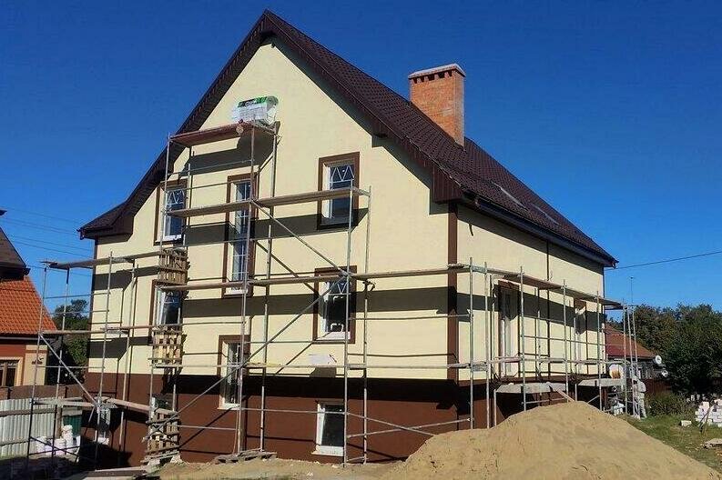 фасадные работы, штукатурка для фасада, фасада дома, штукатурка фасада дома, утепление фасада