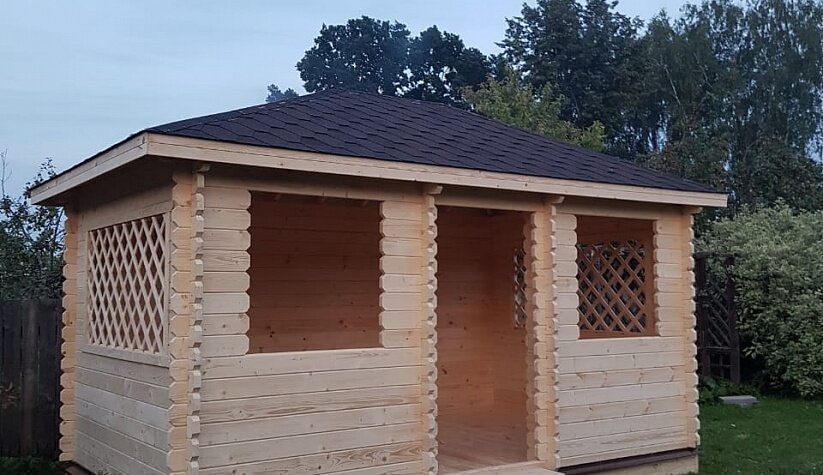 беседки из минибруса 3х4, беседка из минибруса, беседка, беседка 5 х 3, беседка 3х5