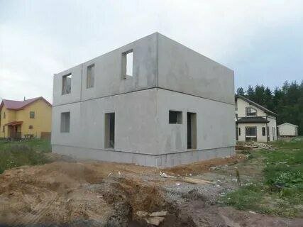 дом из железобетонных панелей, дом из бетонных плит, дом из жб панелей, дома из бетонных панелей, дома из жби панелей