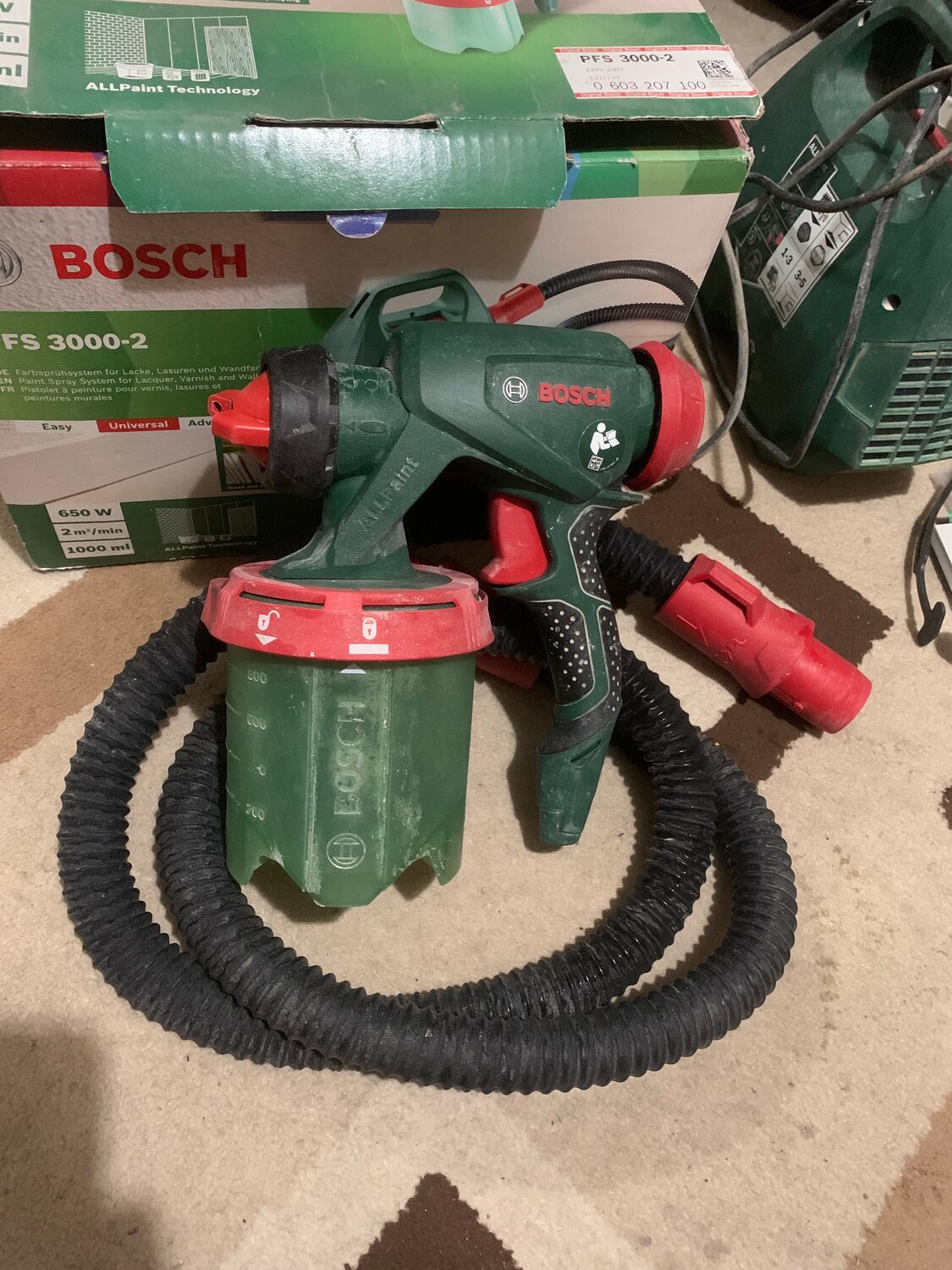 краскопульт электрический bosch, краскопульт bosch pfs 3000-2, краскопульт bosch, bosch pfs 3000-2, электрический краскопульт bosch pfs 3000-2