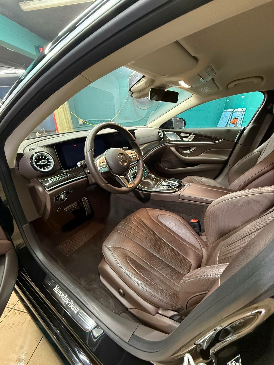 mercedes-benz cls 350 4matic sport, mercedes benz cls 350 d, mercedes benz cls 2018, мерседес бенц салон, Mercedes-Benz S-klasse AMG III (W222, C217)