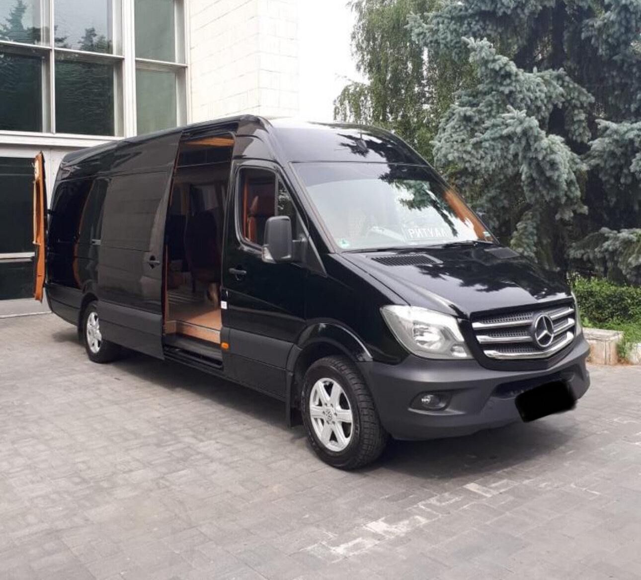 мерседес спринтер черный, микроавтобус мерседес спринтер, мерседес спринтер vip, мерседес спринтер вип, катафалк мерседес спринтер