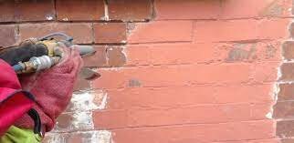 очистка фасада, пескоструйная обработка кирпича, пескоструйка кирпичных стен, швы кирпичной кладки, расшивка швов кирпичной кладки