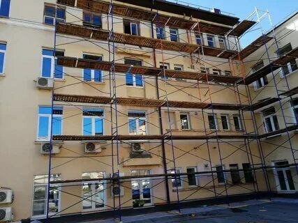 реконструкция фасада, ремонт фасада здания, капитальный ремонт фасада, капремонт домов, фасадные работы