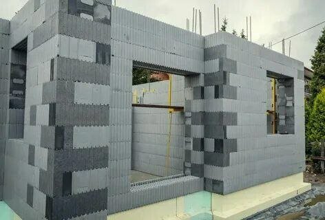 изодом несъемная опалубка, строительство дома из газобетона, дом из бетонных блоков, строительство дома из газоблока, дом из газобетонных блоков