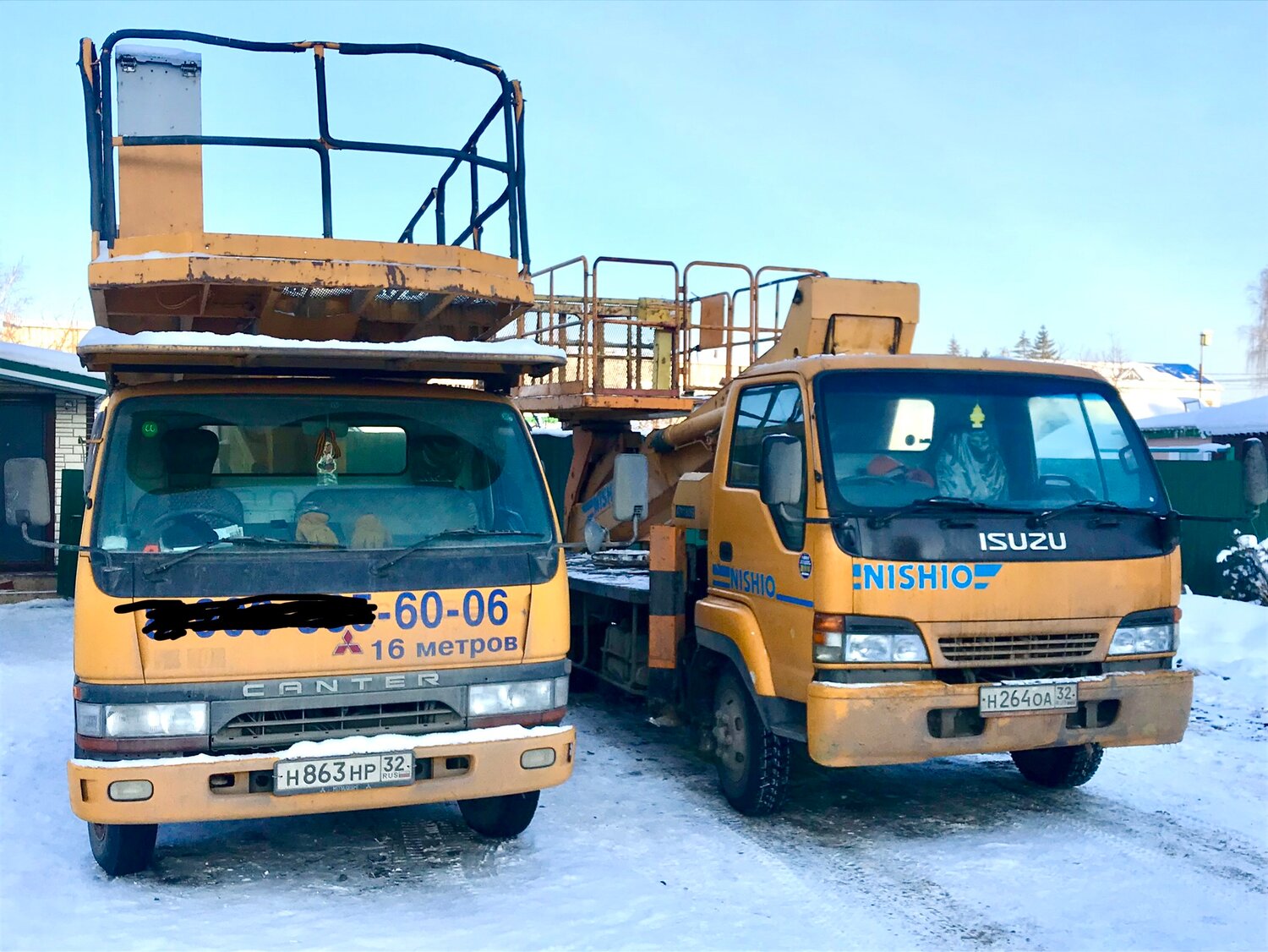 автовышка isuzu elf 18 метров, автовышка isuzu elf, автовышка isuzu 22 метра - телескопическая, услуги автовышки, автовышка 28 метров isuzu