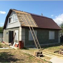 строительство дома из газобетона, реконструкция старых домов, дом, дома дачи, баня из арболитовых блоков проекты