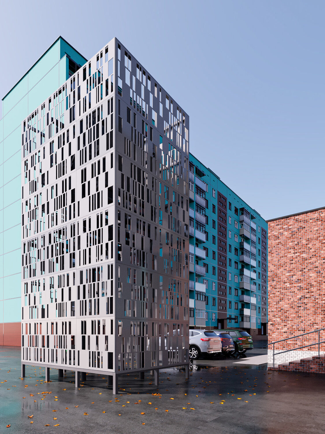 ���������� ���������������� cooper house, ������������. �������������������� ��. ����������������, ������������, modern building, �������� ����������������������, scandinavian architecture