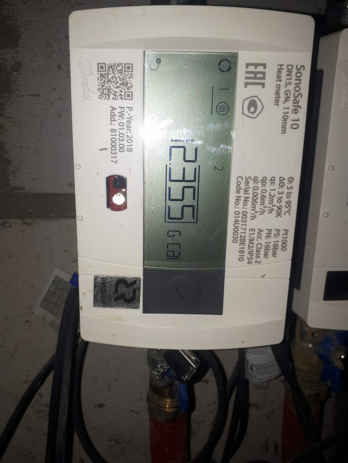 теплосчетчик, sonosafe 10 теплосчетчик, счетчик danfoss sonosafe 10, счетчики электроэнергии, теплосчётчик ультразвуковой
