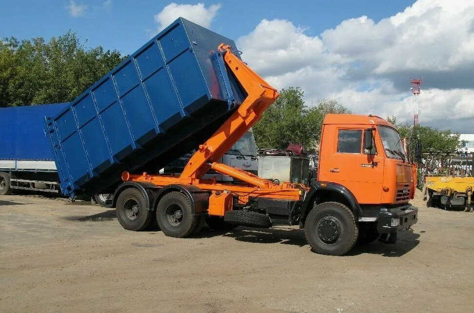 Мультилифт контейнер PALFINGER на шасси КАМАЗ 6520