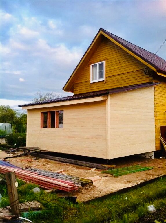пристройка к дачному дому, пристрой к дому из бруса 6на6, пристрой к дому из бруса, каркасная пристройка к дому, загородный дом