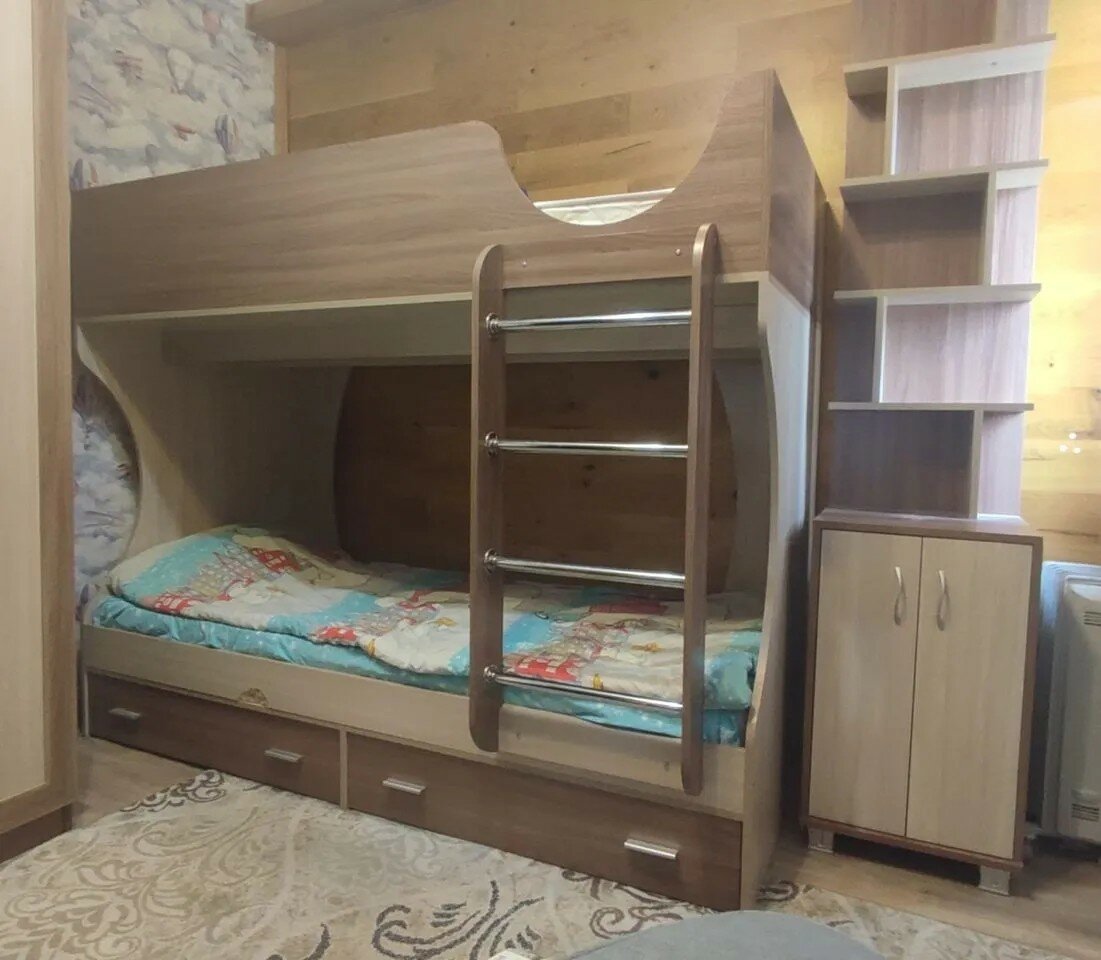 двухъярусная кровать славмебель дуэт, кровати двухъярусные, кровать двухъярусная детская, кровать 2 х ярусная, кровати детские двухъярусные