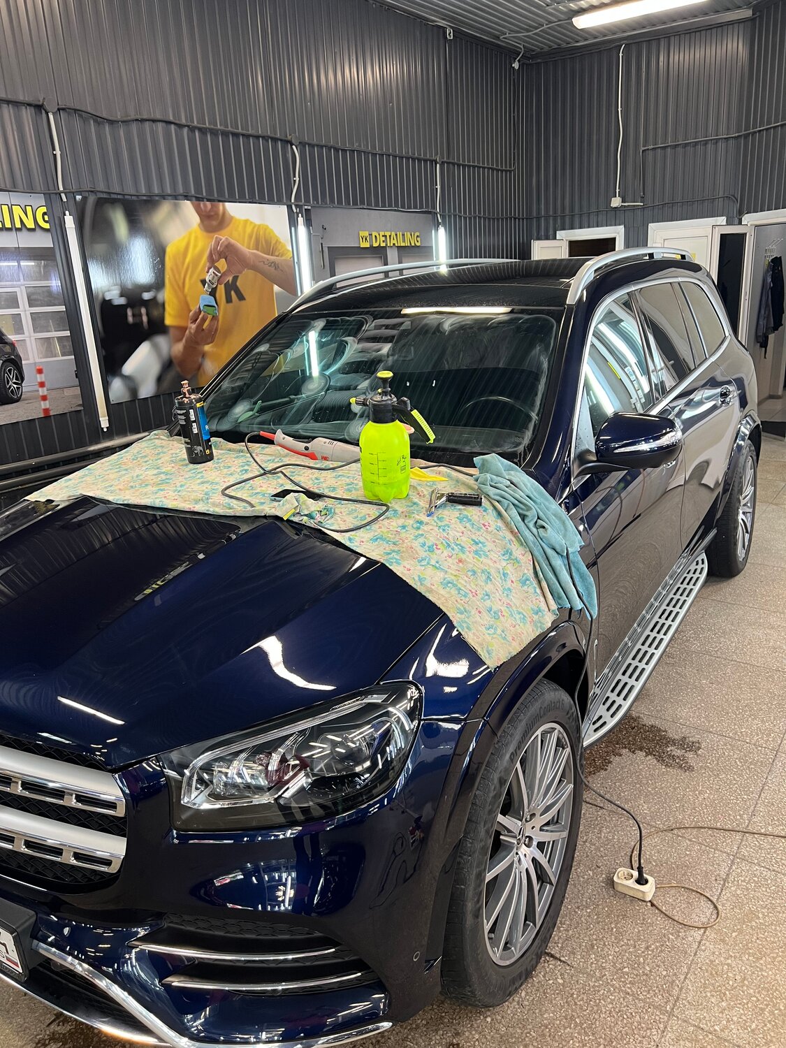 оклейка пленкой мерседес, mercedes benz gl класс, mercedes benz gls 400 d, mercedes benz gls 350 d, мерседес бенц gls