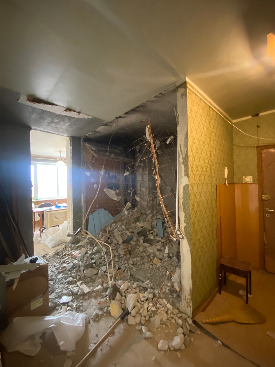 демонтаж квартир, демонтаж стен, взрыв газа в доме, взрыв газа в квартире, взрыв газа в жилом доме