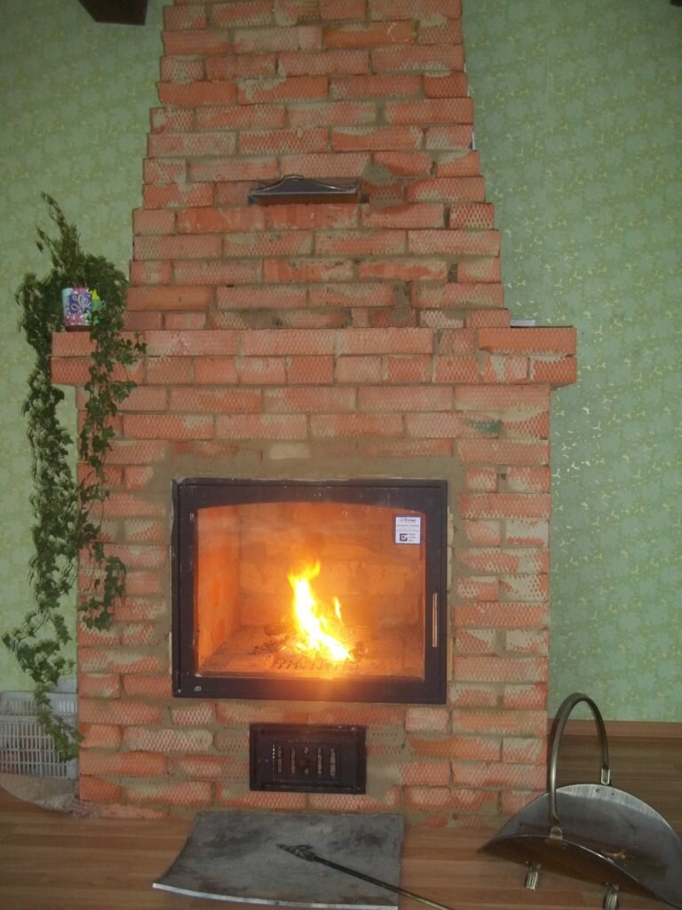 Кладка камина