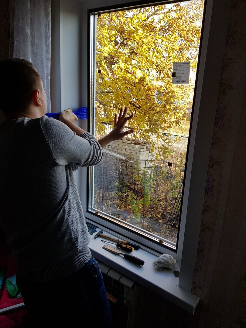 Замена оконных стекол