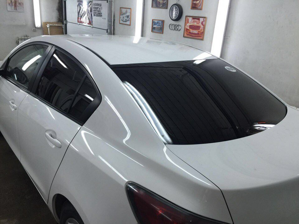 Тонировка задних стекол автомобиля