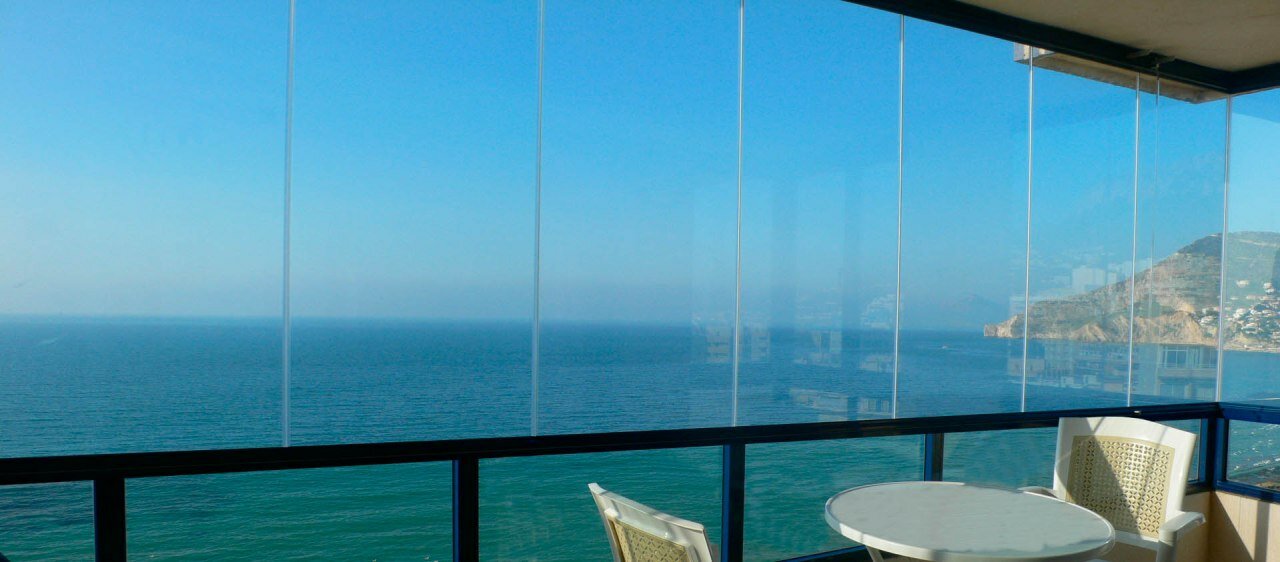todocristal безрамное, glass balcony, балкон, лоджия, море