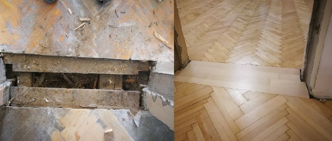 пол, пола, паркет, деревянные перекрытия в сталинке, старый пол как заделать новый