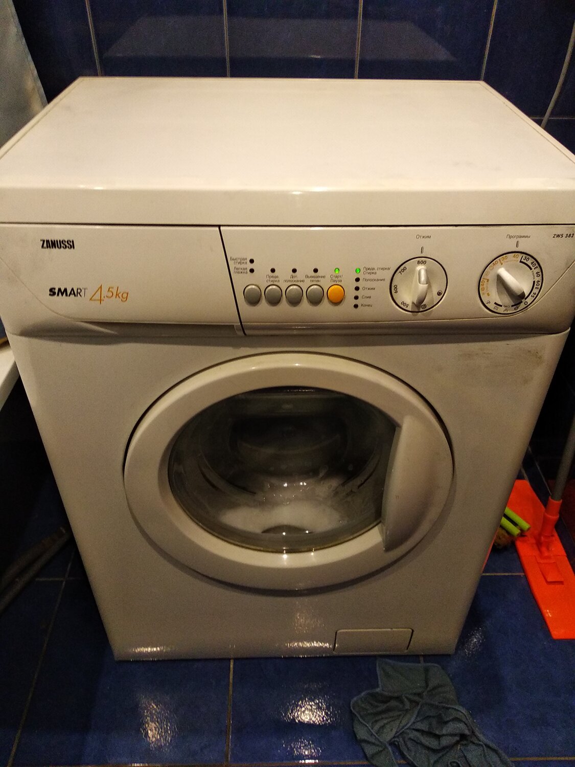 бытовая техника, стиральная машина zanussi 4.5 кг, zanussi smart 4.5, занусси стиральная машина zws 382, zanussi