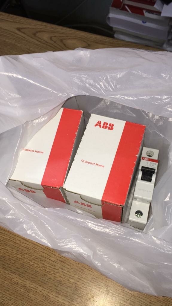 автомат abb s251, гильзы для автоматов abb, коробка от дифов авв, упаковка автоматов авв, abb