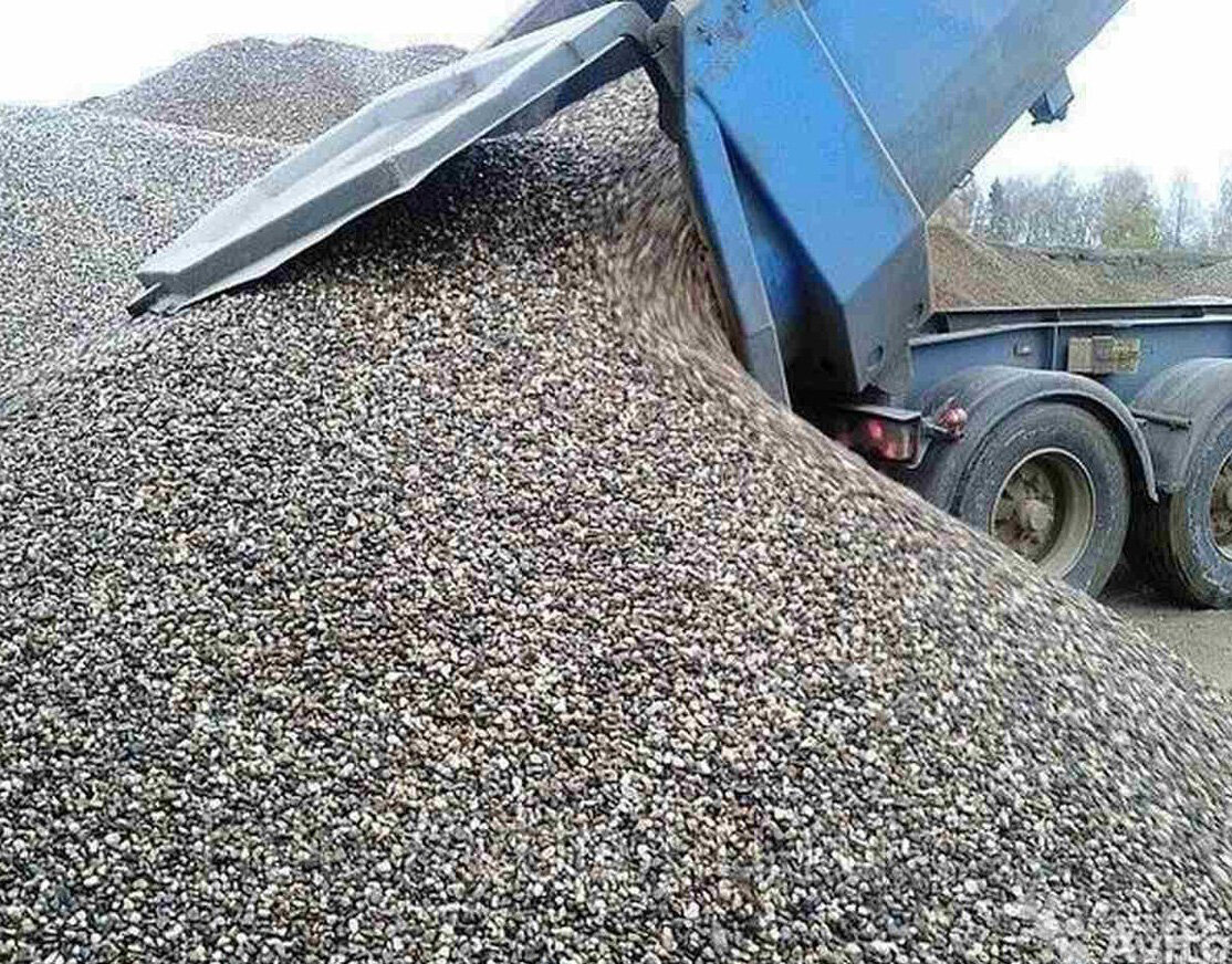 2 тонны щебенки фракции 5-20, щебень, щебенка, вторичный щебень, гранит, гравий