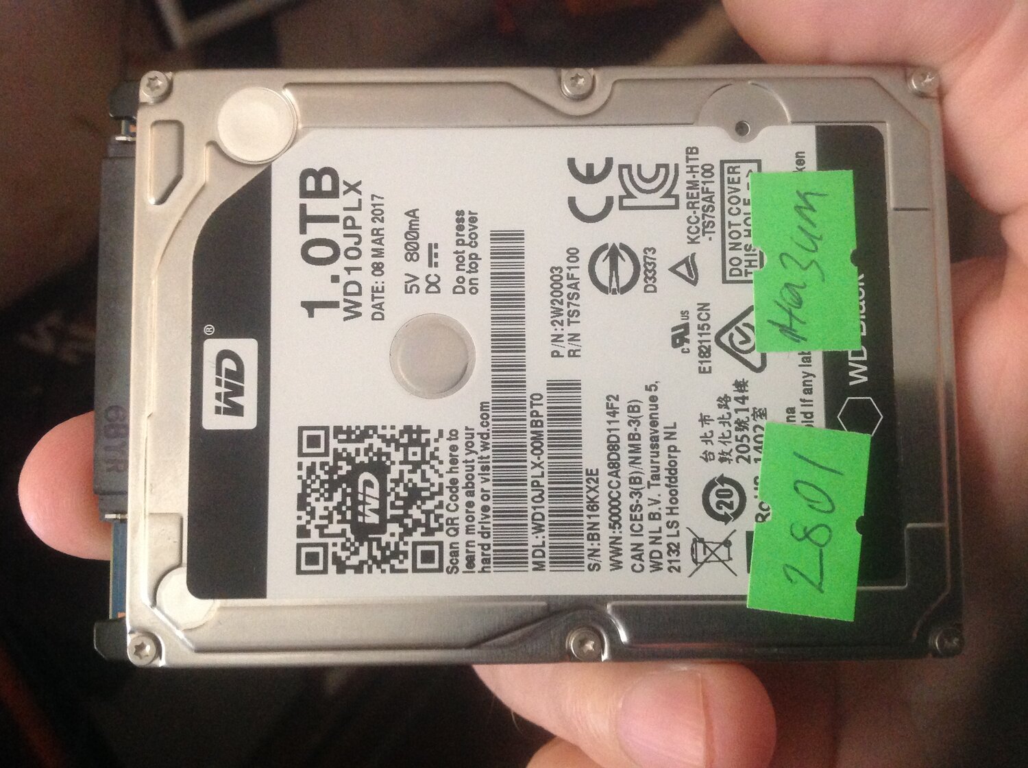 жесткий диск hgst hte721010a9e630, hdd hgst hts721010a9e630, жесткий диск hgst hts721010g9sa00, жёсткий диск, дополнительный жесткий диск для ноутбука