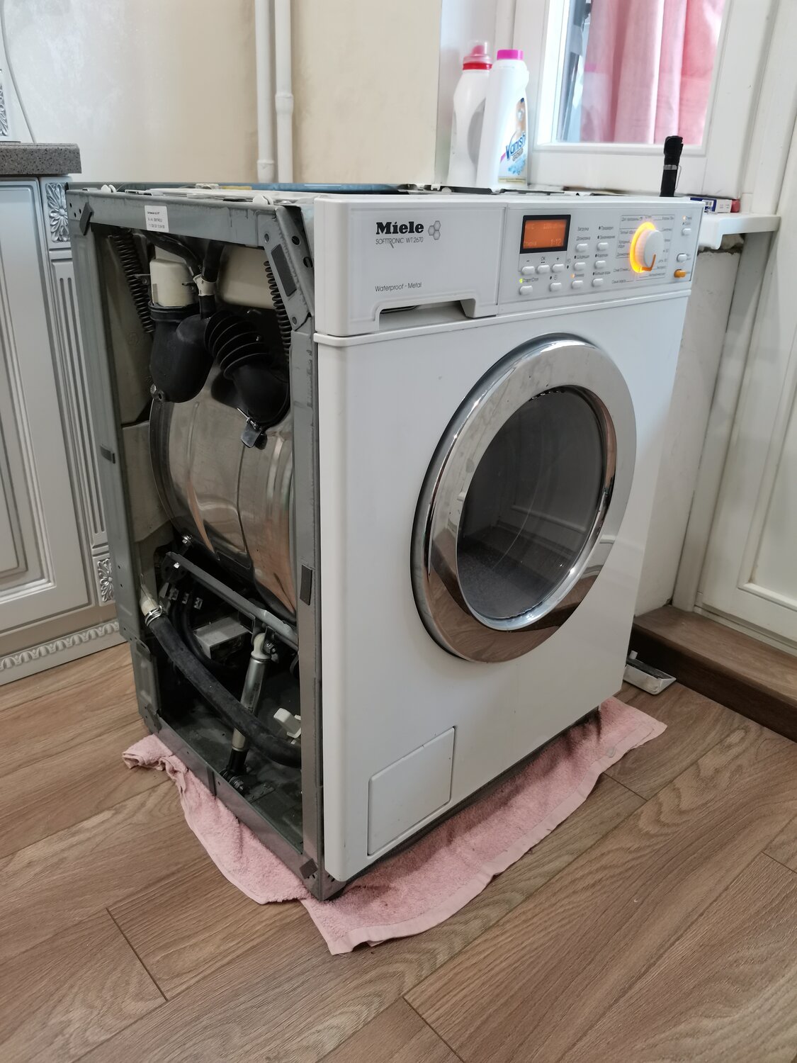 бытовая техника, стиральная машина, miele 2670, техника, miele w754s