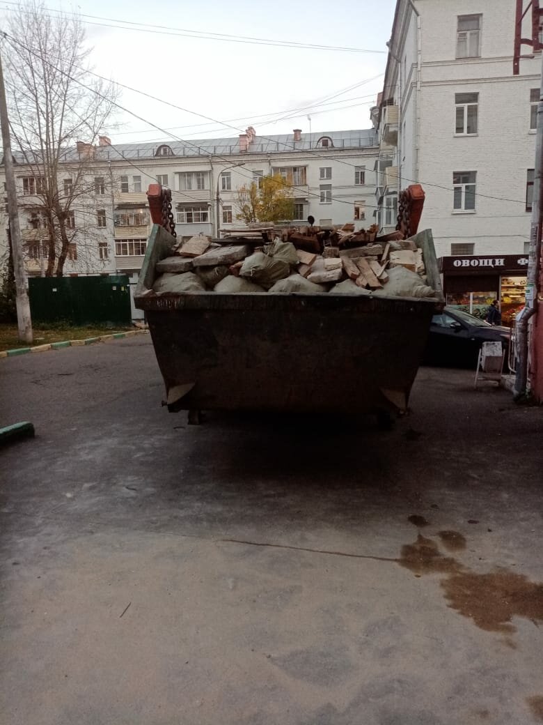 мусорный контейнер строительный, контейнер для строительного мусора, вывоз мусора в орле, мусор, контейнер для строймусора