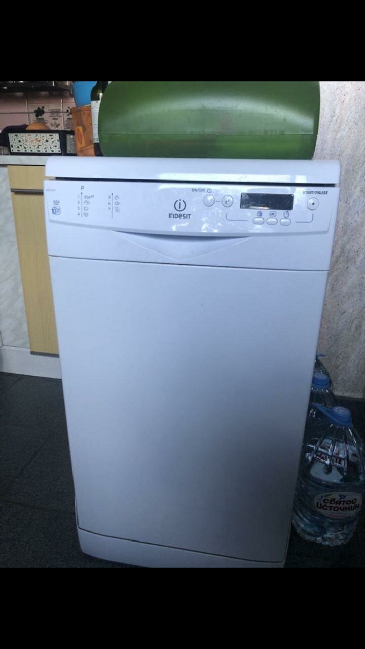 посудомоечная машина, indesit, старая посудомоечная машина индезит, бытовая техника, посудомойка индезит узкая