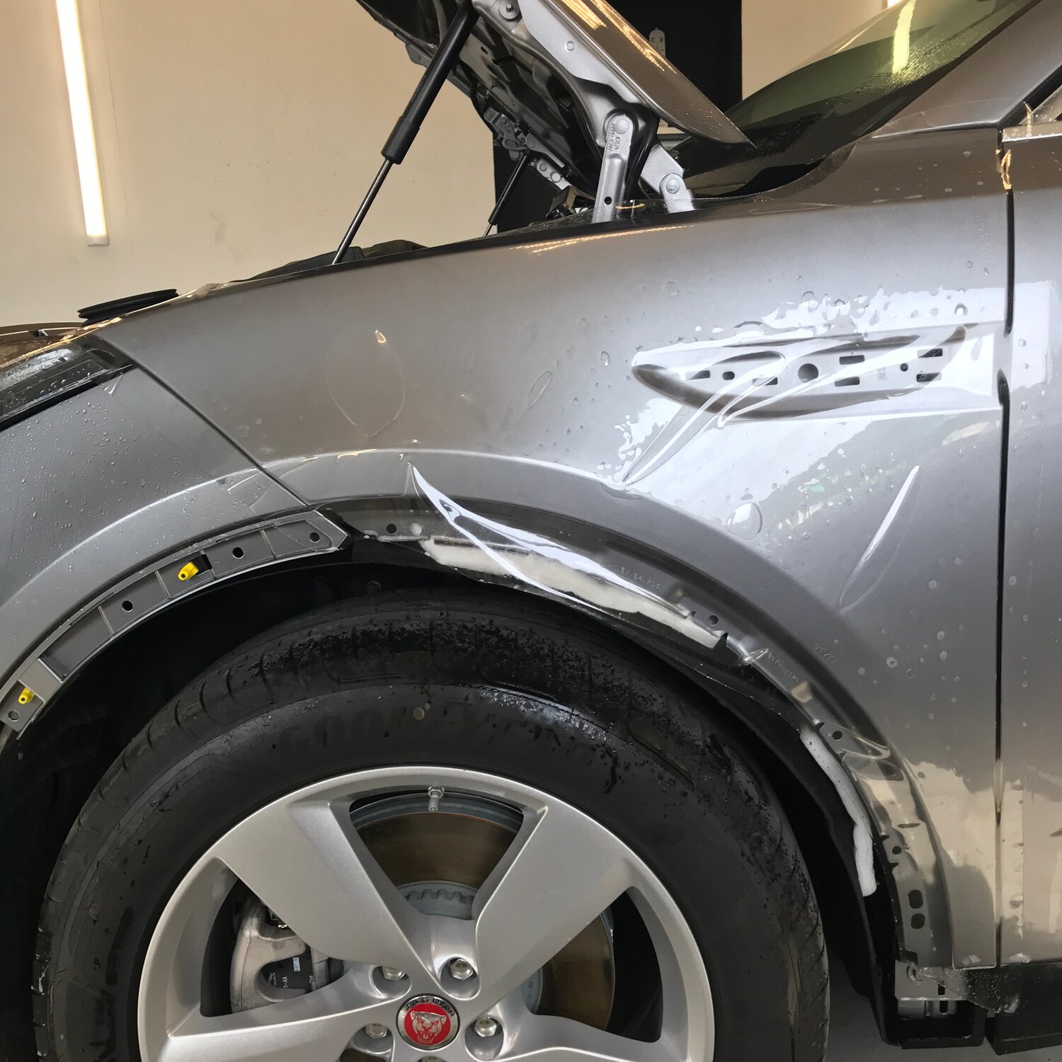 восстановление колесных арок, автомобиль, mitsubishi outlander расширители арок, авто, арка колеса переднего вольво хс90