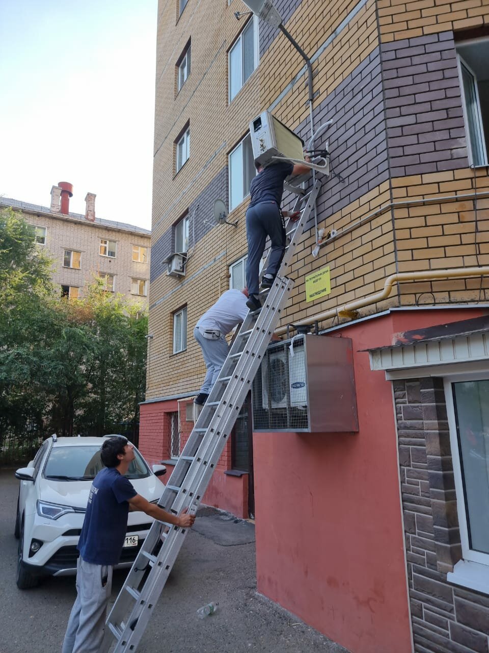 установка кондиционера, кондиционер монтаж, кондиционер, установка кондиционера в москве, обслуживание кондиционера