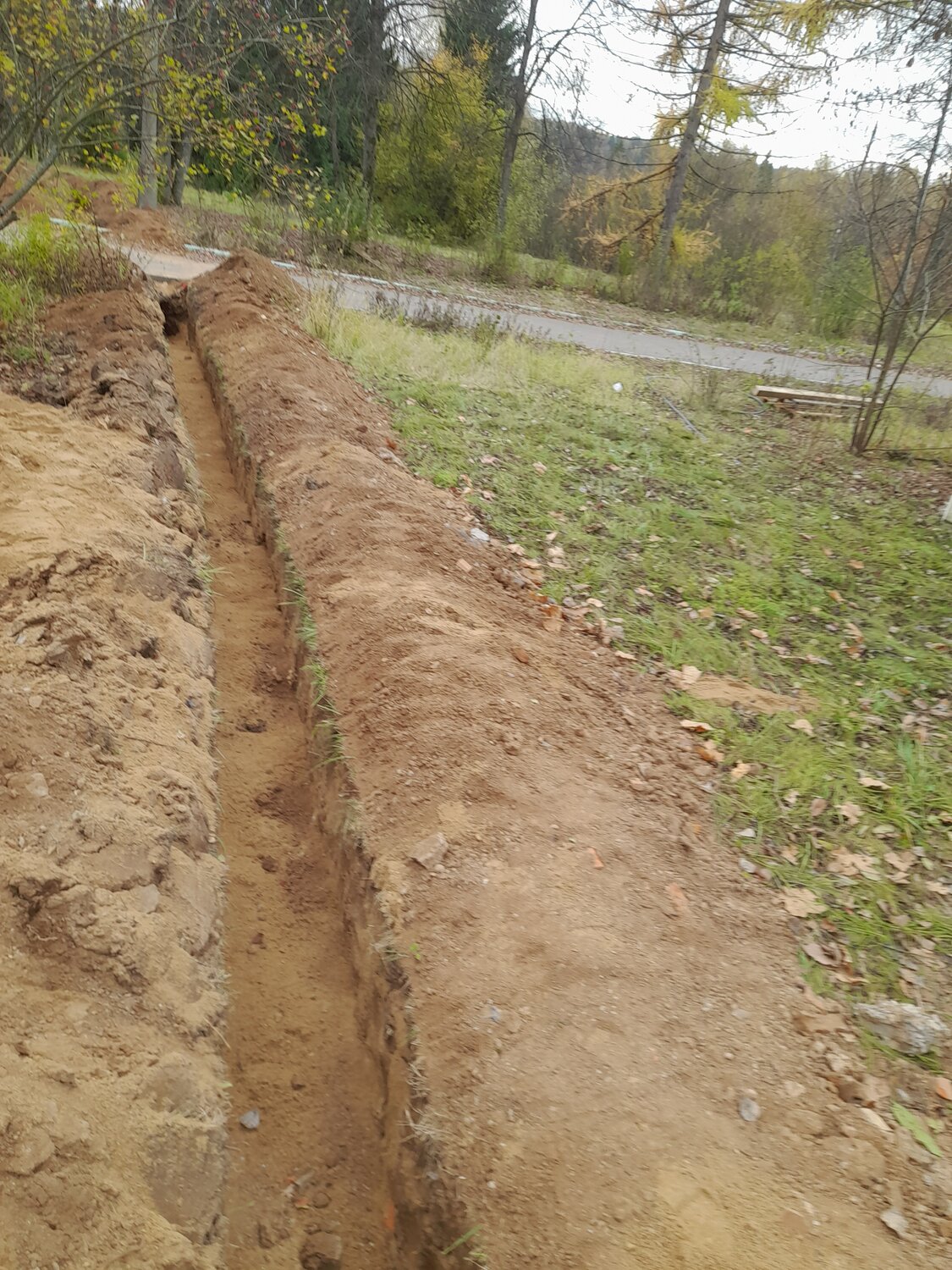 рытье траншеи, копка траншеи, траншея под водопровод, копать траншею, копка траншей под водопровод